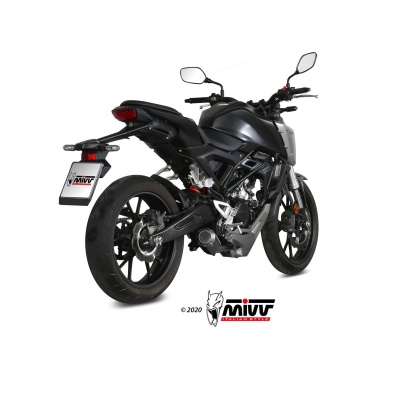 Mivv Full system 1x1 MK3 carbono Honda CB 125 R 2018-20