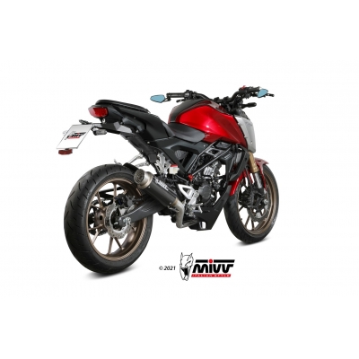 Mivv Full system 1x1 GP Pro carbono Honda CB 125 R 2021-24