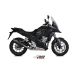 Mivv Slip-On Suono black con tapa carbono Honda CB 500 X 2016