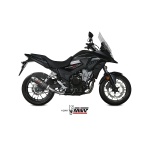 Mivv Slip-On Oval carbono con tapa carbono Honda CB 500 X 2017-22