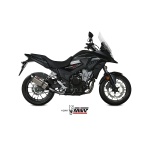 Mivv Slip-On Suono St. Steel con tapa carbono Honda CB 500 X 2017-22