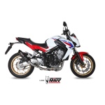 Mivv Full system 4x2x1 GP carbon con tapa carbono Honda CB 650 F 2014-18