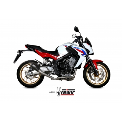 Mivv Full system 4x2x1 MK3 carbono Honda CB 650 F 2014-18