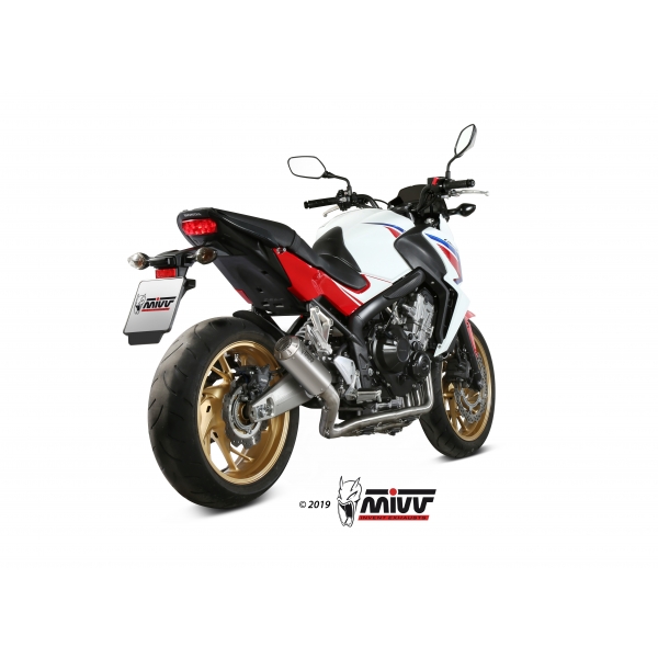 Mivv Full system 4x2x1 MK3 St. Steel Honda CB 650 F 2014-18