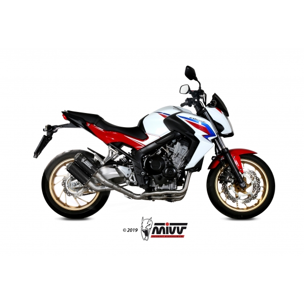 Mivv Full system 4x2x1x2 MK3 carbono Honda CB 650 F 2014-18