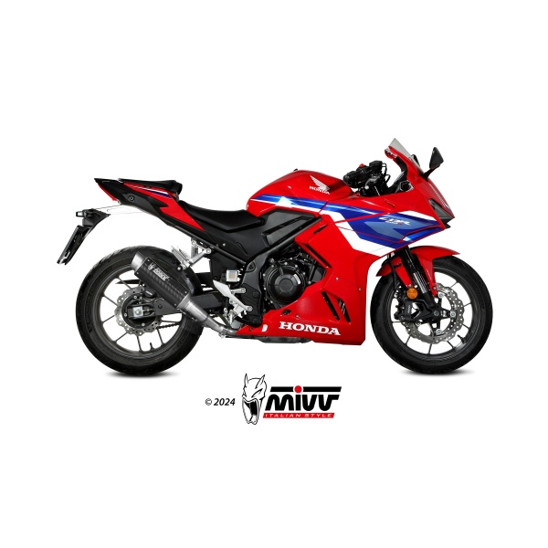 Mivv Slip-On GPpro Carbono Honda CBR 500 R 2024