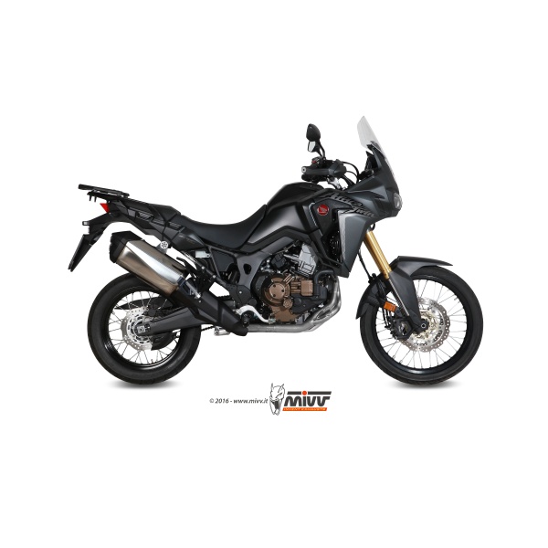 MIVV SLIP-ON DAKAR BLACK YAMAHA Ténéré 700 2019-23 - AndreaniMHS