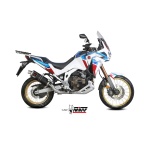 Mivv Slip-On Dakar Black Honda CRF 1100 L Africa Twin 2020-23