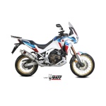 Mivv Slip-On Dakar St. Steel Honda CRF 1100 L Africa Twin 2020-23