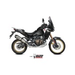 Mivv Slip-On Speed edge St. Steel con tapa carbono Honda CRF 1100 L Africa Twin 2020-23