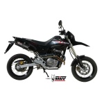 Mivv 2 Slip-On GP black con tapa carbono Honda FMX 650 2005-06