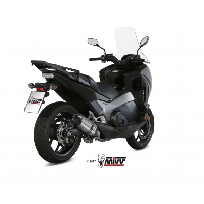 Mivv Slip-On Suono St. Steel con tapa carbono Honda Integra  750 2016-20 / NC 750 S / X 2016-22