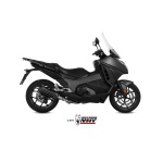 Mivv Slip-On Suono black con tapa carbono Honda Integra  750 2016-20 / NC 750 S / X 2016-22