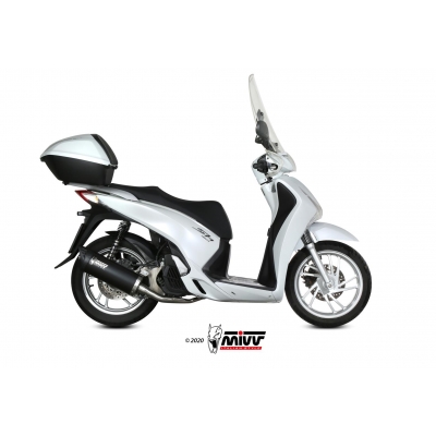 Mivv Full system 1x1 Mover black Honda SH 125 2013-16 / SH 150 2013-16