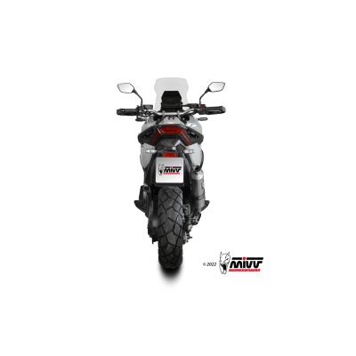 Mivv Slip-On Dakar St. Steel Honda X-ADV 750 2017-24