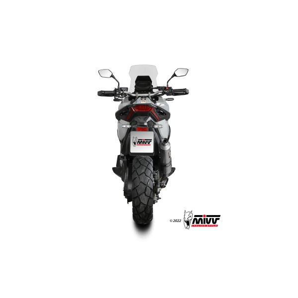 Mivv Slip-On Dakar St. Steel Honda X-ADV 750 2017-24