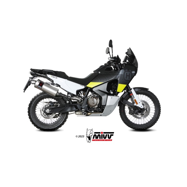 Mivv Slip-On Dakar St. Steel Husqvarna Norden 901 2022-24