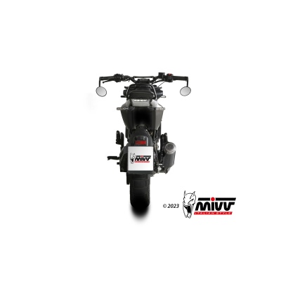 Mivv Slip-On Mk3 carbono Husqvarna Svartpilen 125 2021-23