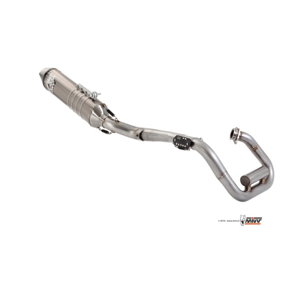 Mivv Full system 1x1 Oval St. Steel Honda CRF 450 2009-10