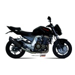 Mivv Slip-On Suono black con tapa carbono Kawasaki Z750 2004-06