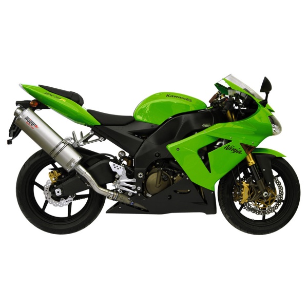 MIVV / ミヴ -SPORT OVAL- スリップオン チタン for KAWASAKI ZX