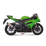 Mivv Slip-On Suono St. Steel con tapa carbono Kawasaki ZX-6 R 2009-16 / ZX-6 R 636 2013-16