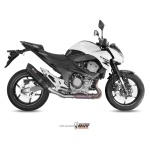 Mivv Slip-On Suono black con tapa carbono Kawasaki Z800 E 2013-16