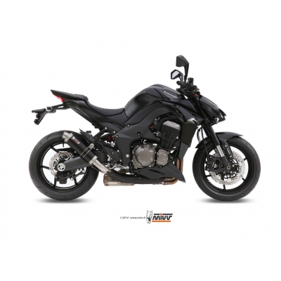 Mivv 2 Slip-On GP black Kawasaki Z1000 / Z1000 R Edition 2014-20