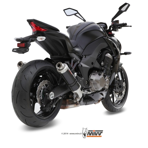 Mivv 2 Slip-On GP black Kawasaki Z1000 / Z1000 R Edition 2014-20