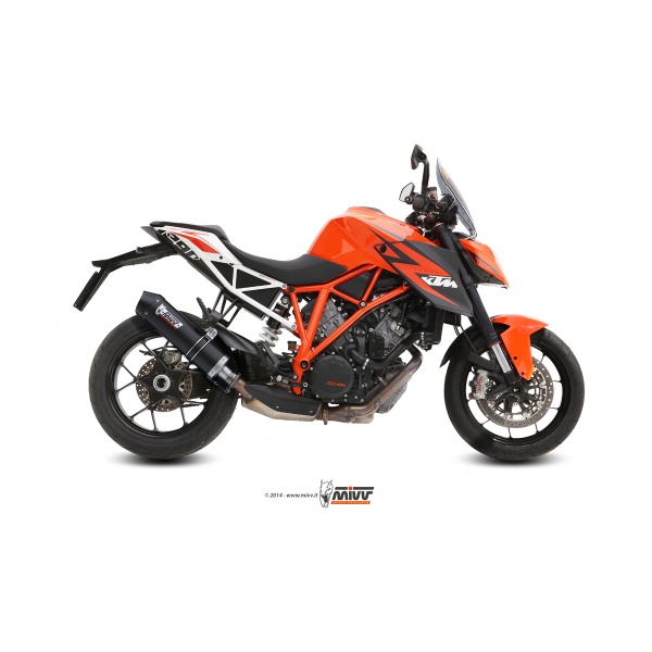 Mivv Slip-On Oval carbono con tapa carbono KTM 1290 Superduke 2014-19