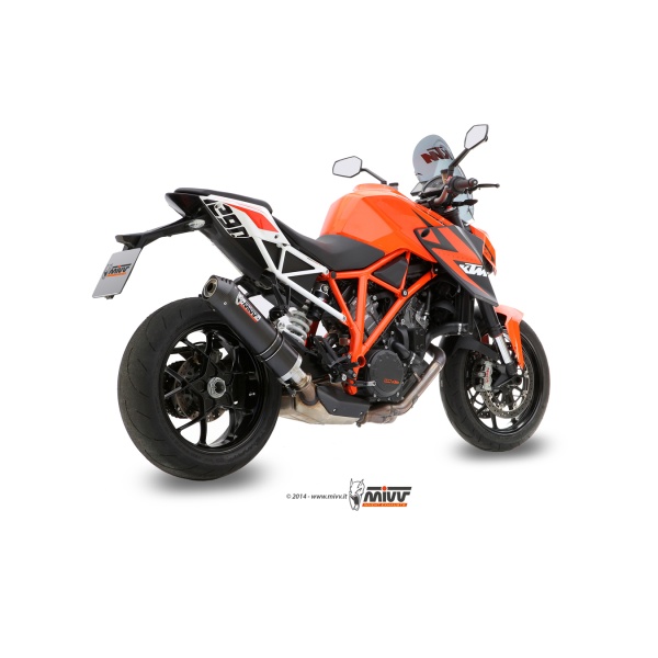 Mivv Slip-On Oval carbono con tapa carbono KTM 1290 Superduke 2014-19