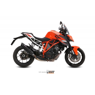 Mivv Slip-On Suono black con tapa carbono KTM 1290 Superduke 2014-19