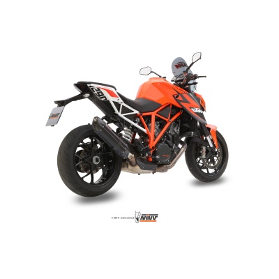 Mivv Slip-On Suono black con tapa carbono KTM 1290 Superduke 2014-19