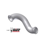 Mivv Tubo no kat (compatible con Silencioso Mivv y Original) KTM 790 Duke 2018-20 / 890 Duke 2020-24