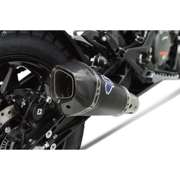Termignoni Escape Completo Slip On Conical Negro Titanio KTM ADVENTURE 390 2020-22
