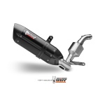 Mivv Full system 1x1 Suono black con tapa carbono KTM 390 Duke 2013-16