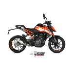 Mivv Slip-On Mk3 St. Steel KTM 125/390 Duke / RC 125/390 2017-20