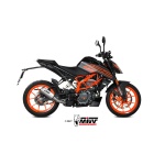 Mivv Slip-On Mk3 St. Steel KTM 125 Duke 2021-23