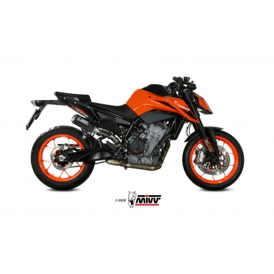 Mivv Slip-On Mk3 Black KTM 790 Duke 2018-20 / 890 Duke 2020