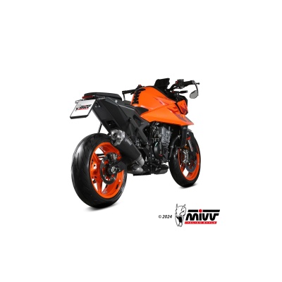 Mivv Slip-On Delta Race Black KTM 990 DUKE 2024-25