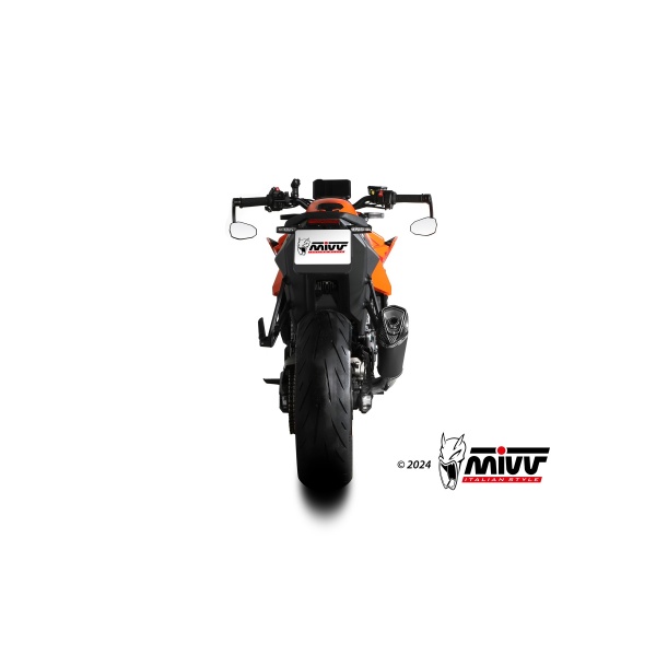 Mivv Slip-On Delta Race Black KTM 990 DUKE 2024-25