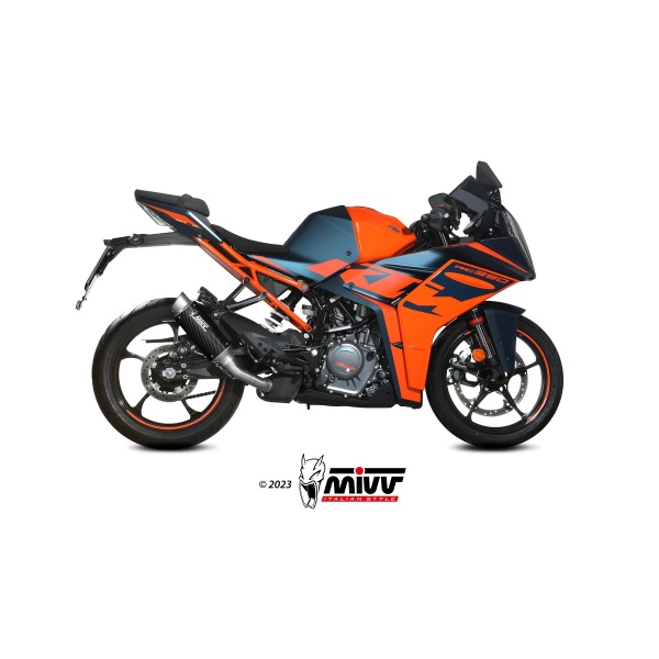 Mivv Slip-On GP Pro carbono KTM RC 390 2021-24