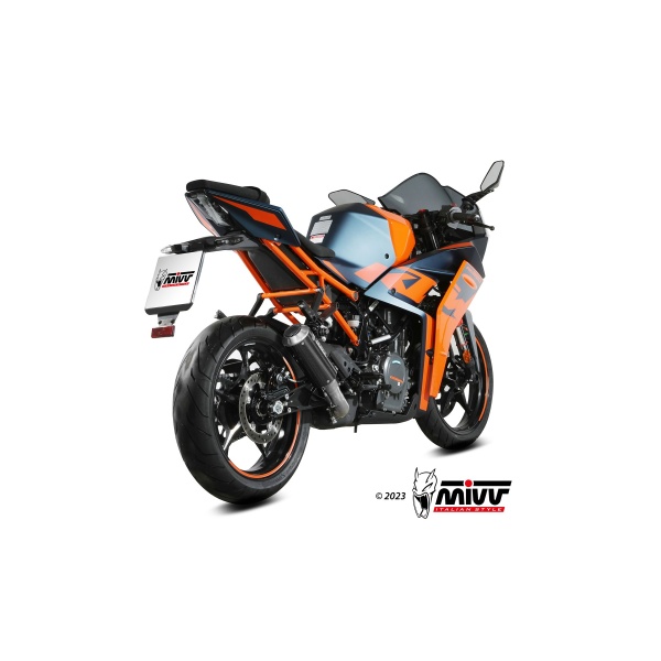 Mivv Slip-On Mk3 carbono KTM RC 390 2021-24