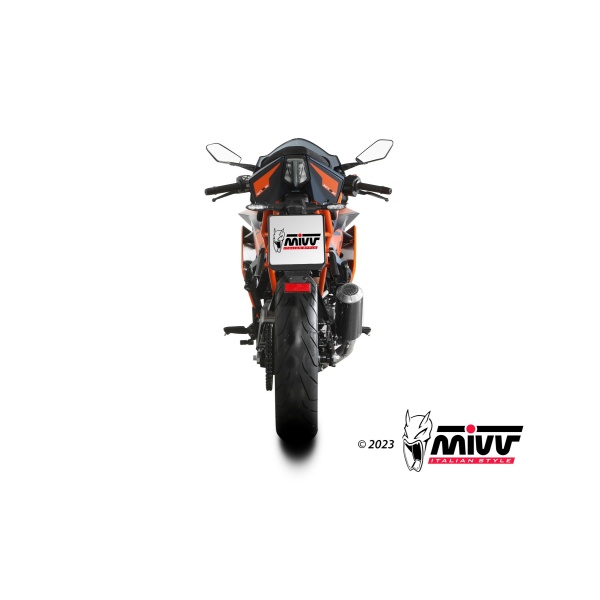 Mivv Slip-On Mk3 carbono KTM RC 390 2021-24