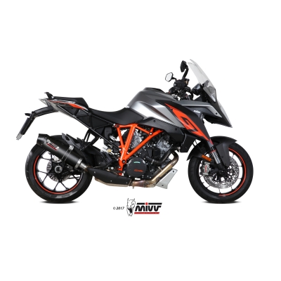 Mivv Slip-On Oval carbono con tapa carbono KTM 1290 Superduke GT 2016-24