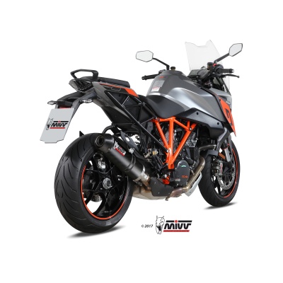 Mivv Slip-On Oval carbono con tapa carbono KTM 1290 Superduke GT 2016-24