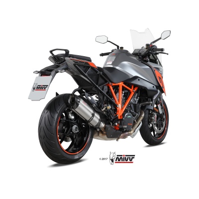 Mivv Slip-On Suono St. Steel con tapa carbono KTM 1290 Superduke GT 2016-24