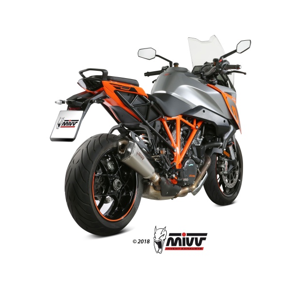 Mivv Slip-On Delta Race St. Steel KTM 1290 Superduke GT 2016-24