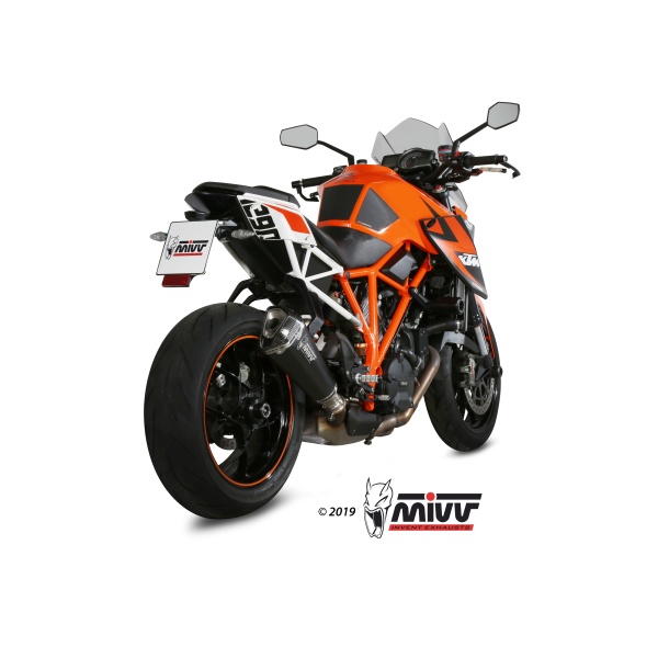 Mivv Slip-On Delta Race black KTM 1290 Superduke 2014-19