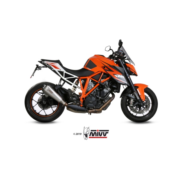 Mivv Slip-On Delta Race St. Steel KTM 1290 Superduke 2014-19